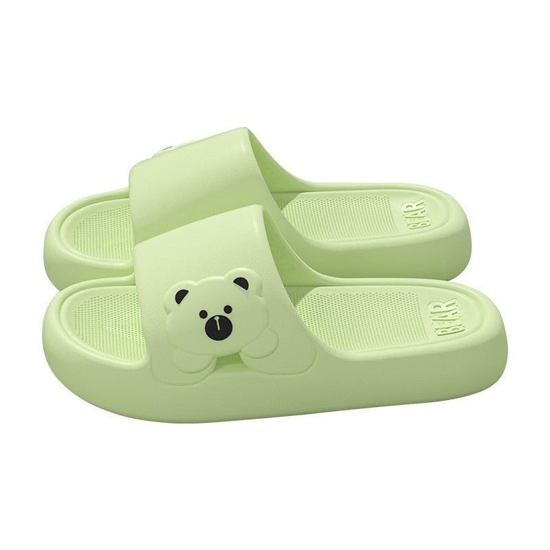 Cute Bear Slippers – Non-Slip, Comfortable & Stylish for Men & Women